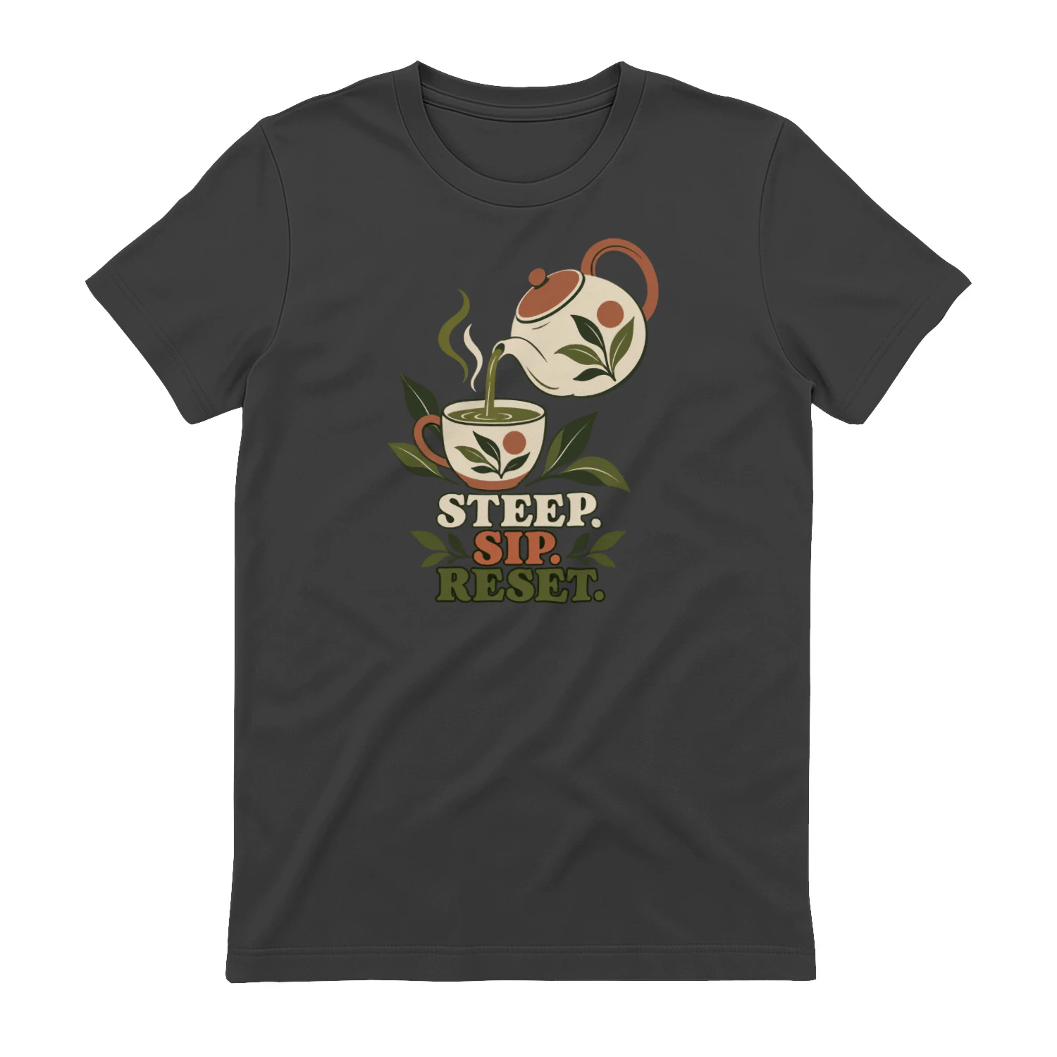 Steep. Sip. Reset. Brew Sip Repeat merchandise