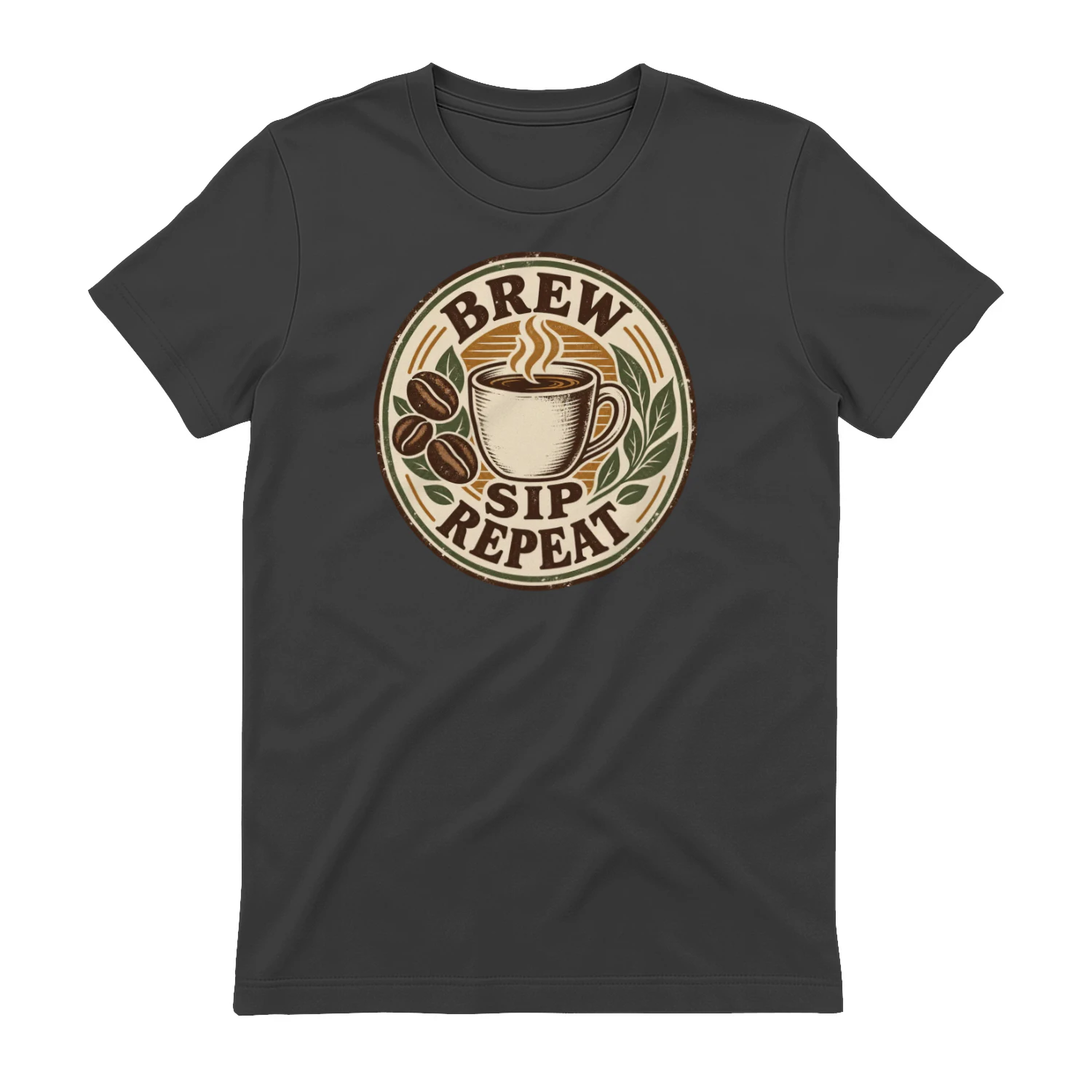 Brew Sip Repeat Café Badge Brew Sip Repeat merchandise